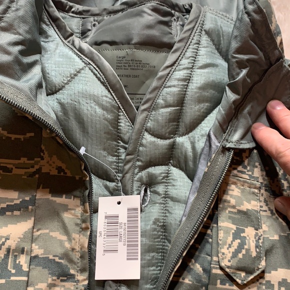 Military issue Gortex Cold WeatherJacket,Large hunting,fishing, New with tags - Picture 2 of 7